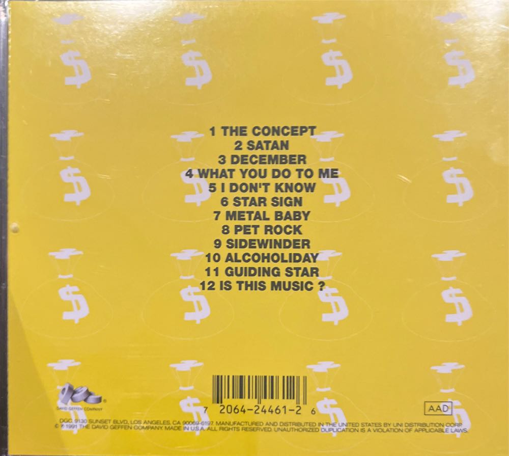 Bandwagonesque - Teenage Fanclub (CD - 43) music collectible [Barcode 720642446126] - Main Image 2