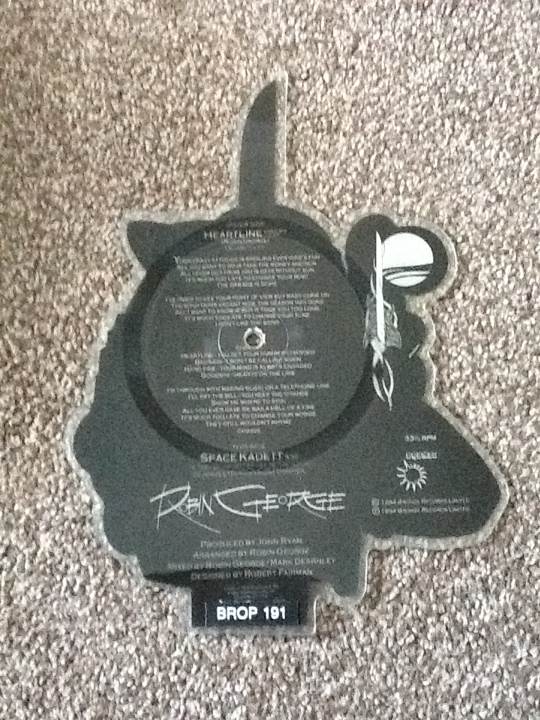Space Kadett - Robin George (10”) music collectible - Main Image 2