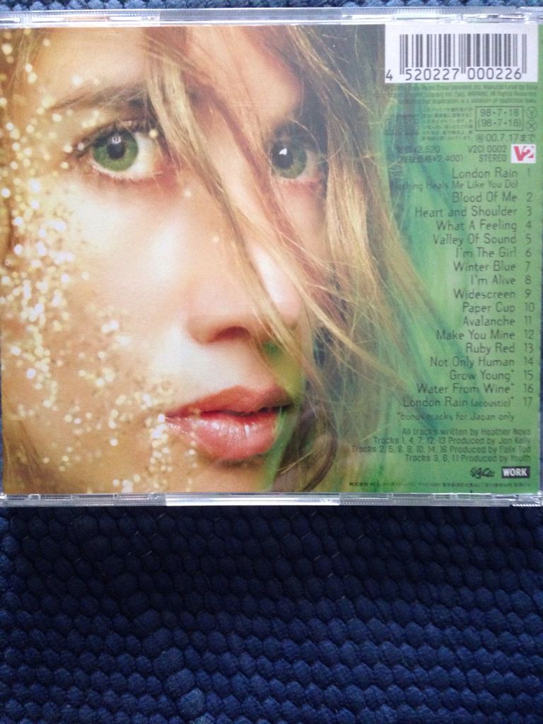 Siren - Heather Nova (CD) music collectible [Barcode 4520227000226] - Main Image 2