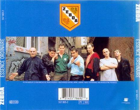 Essence Ordinaire - Zebda (CD - 57) music collectible [Barcode 731455786927] - Main Image 2