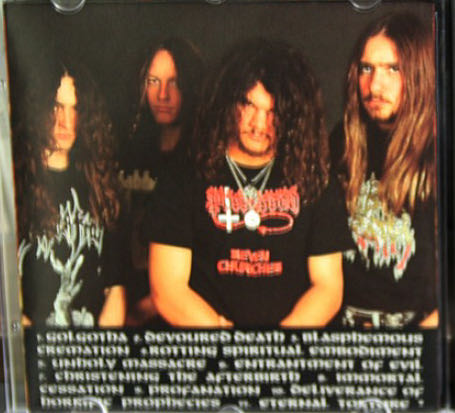 Onward to Golgotha - Incantation (Cassette) music collectible [Barcode 781676670123] - Main Image 2