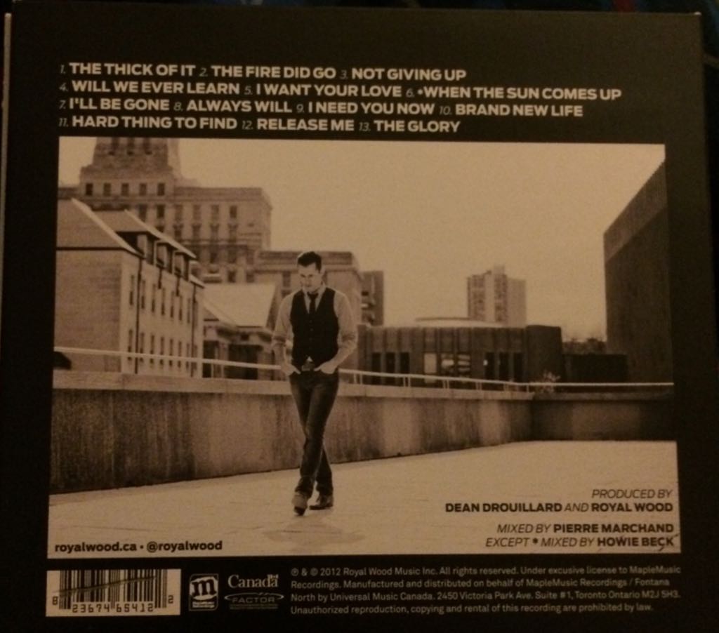 We Were Born To Glory - Royal Wood (CD) music collectible - Main Image 2