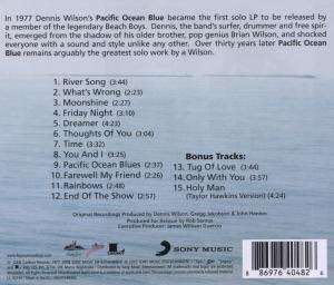 Pacific Ocean Blue - Wilson, Dennis (CD - 112) music collectible [Barcode 886976404826] - Main Image 2