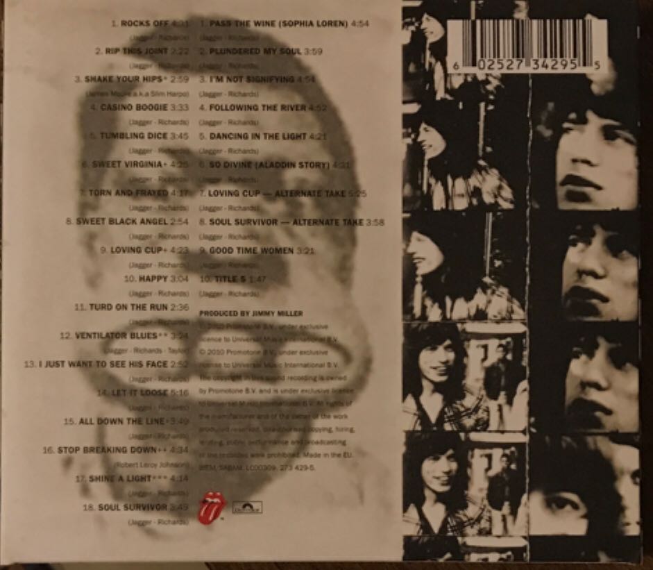 Exile On Main Street - Rolling Stones, The (CD) music collectible - Main Image 2