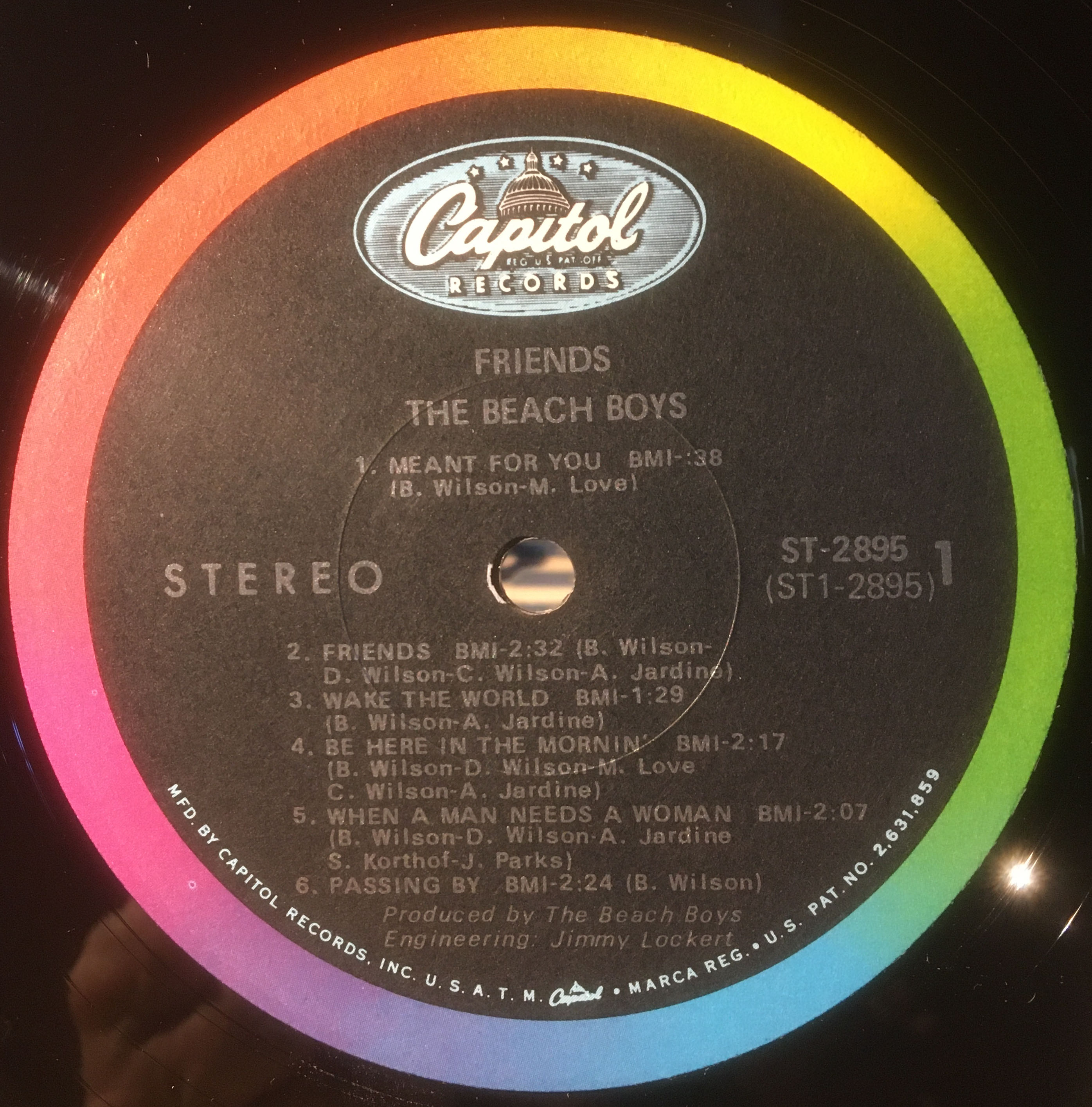 Friends - Beach Boys (12” - 26) music collectible - Main Image 3