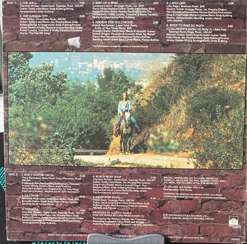 David Soul - Soul, David (12”) music collectible - Main Image 2