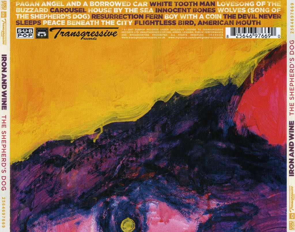 Shepherd’s Dog, The - Iron And Wine (CD - 56) music collectible [Barcode 8809114695155] - Main Image 2