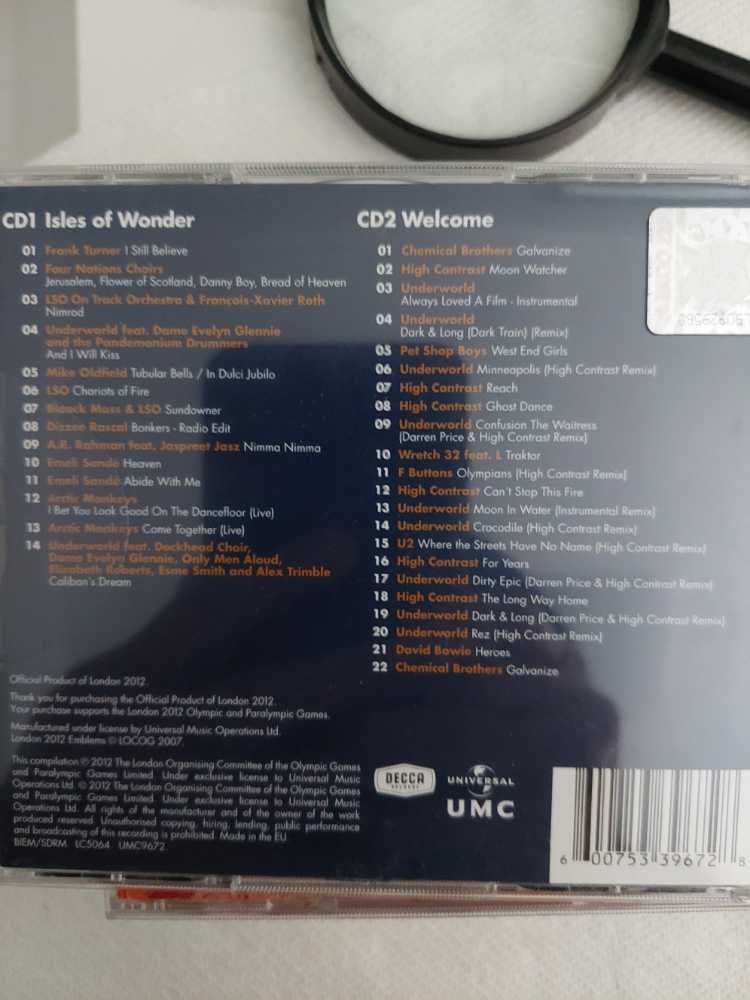 Music for the Opening Ceremony of the Olympic Game - Various Artists (CD) music collectible [Barcode 600753396728] - Main Image 2