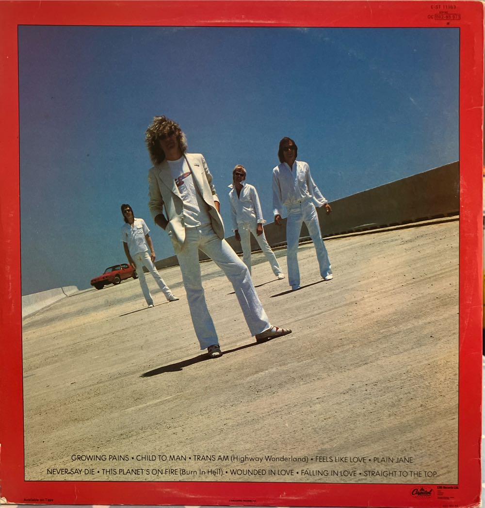 Street Machine - Sammy Hagar (12”) music collectible - Main Image 2