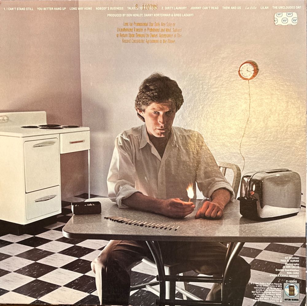 I Can’t Stand Still - Don Henley (CD) music collectible - Main Image 2