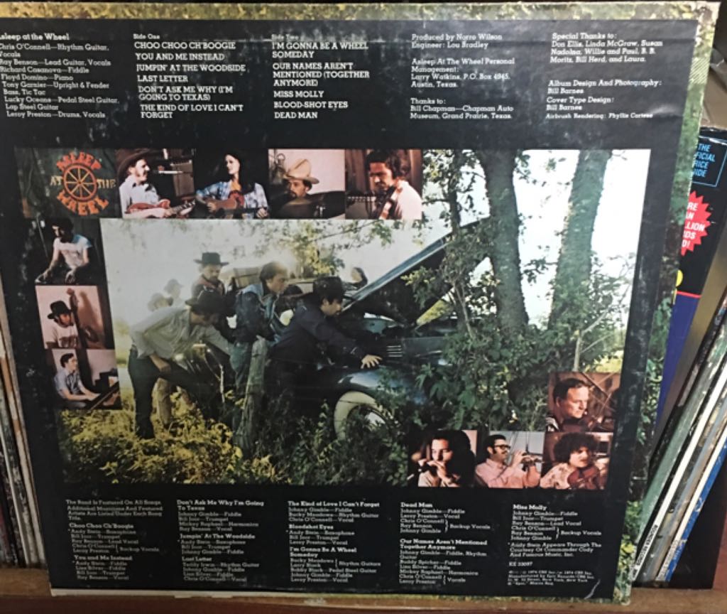 Asleep At The Wheel - Asleep At The Wheel (12”) music collectible - Main Image 2