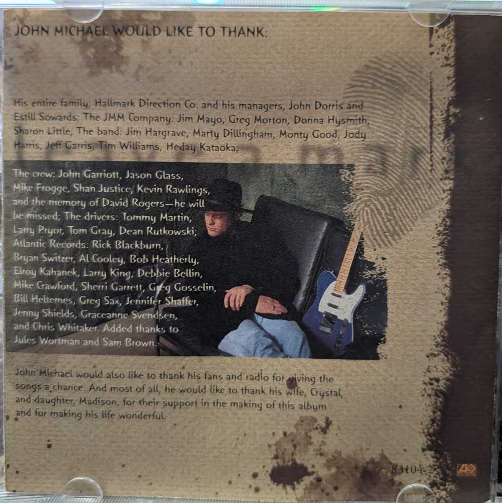 Leave a Mark - John Michael Montgomery (CD) music collectible - Main Image 3