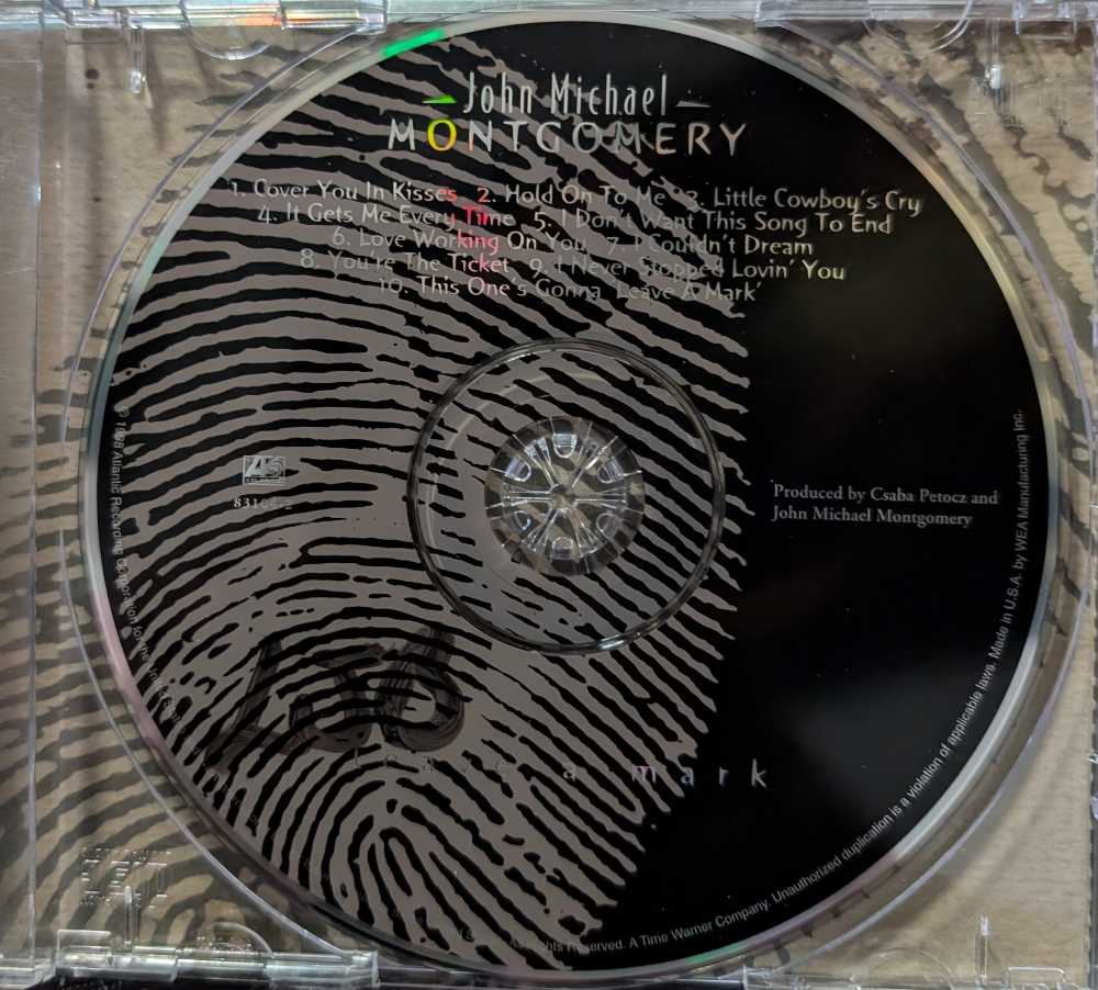 Leave a Mark - John Michael Montgomery (CD) music collectible - Main Image 4