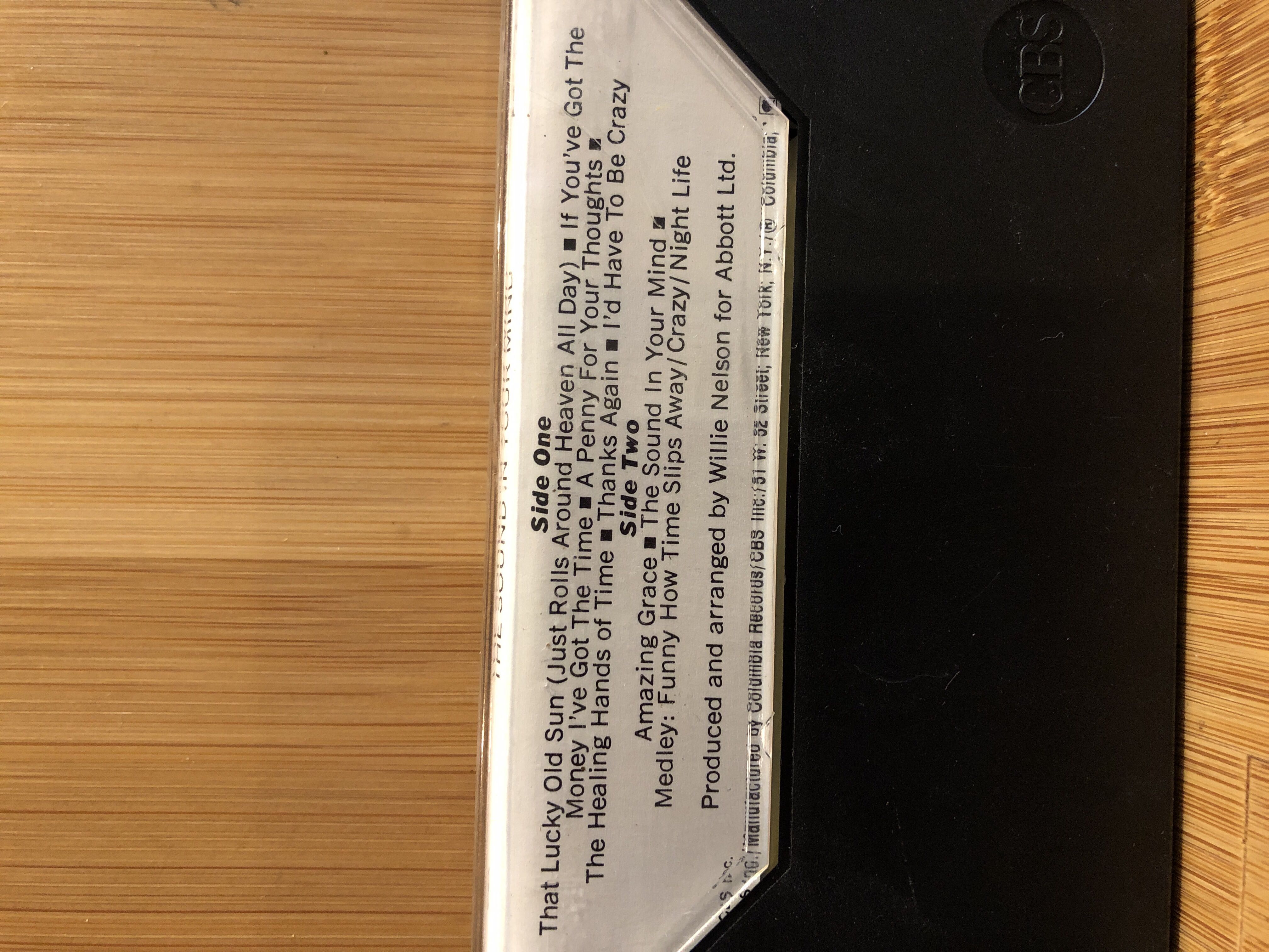 The Sound In Your Mind - Nelson, Willie (CD - 36) music collectible [Barcode 074643409223] - Main Image 2