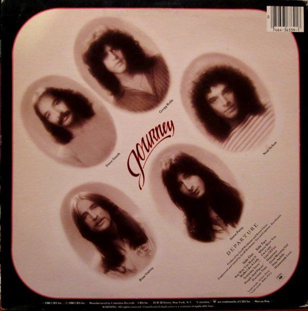 Departure - Journey (12” - 38) music collectible [Barcode 074643633918] - Main Image 2