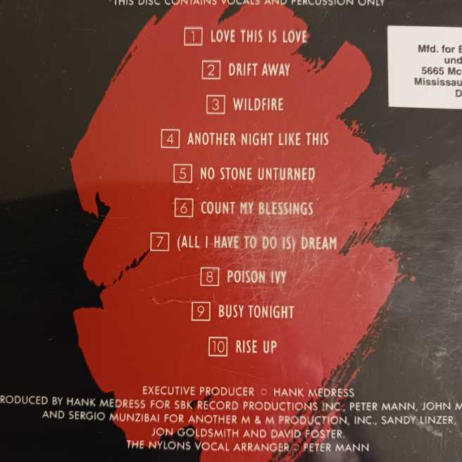 Rockapella - The Nylons (CD) music collectible [Barcode 019341108528] - Main Image 2