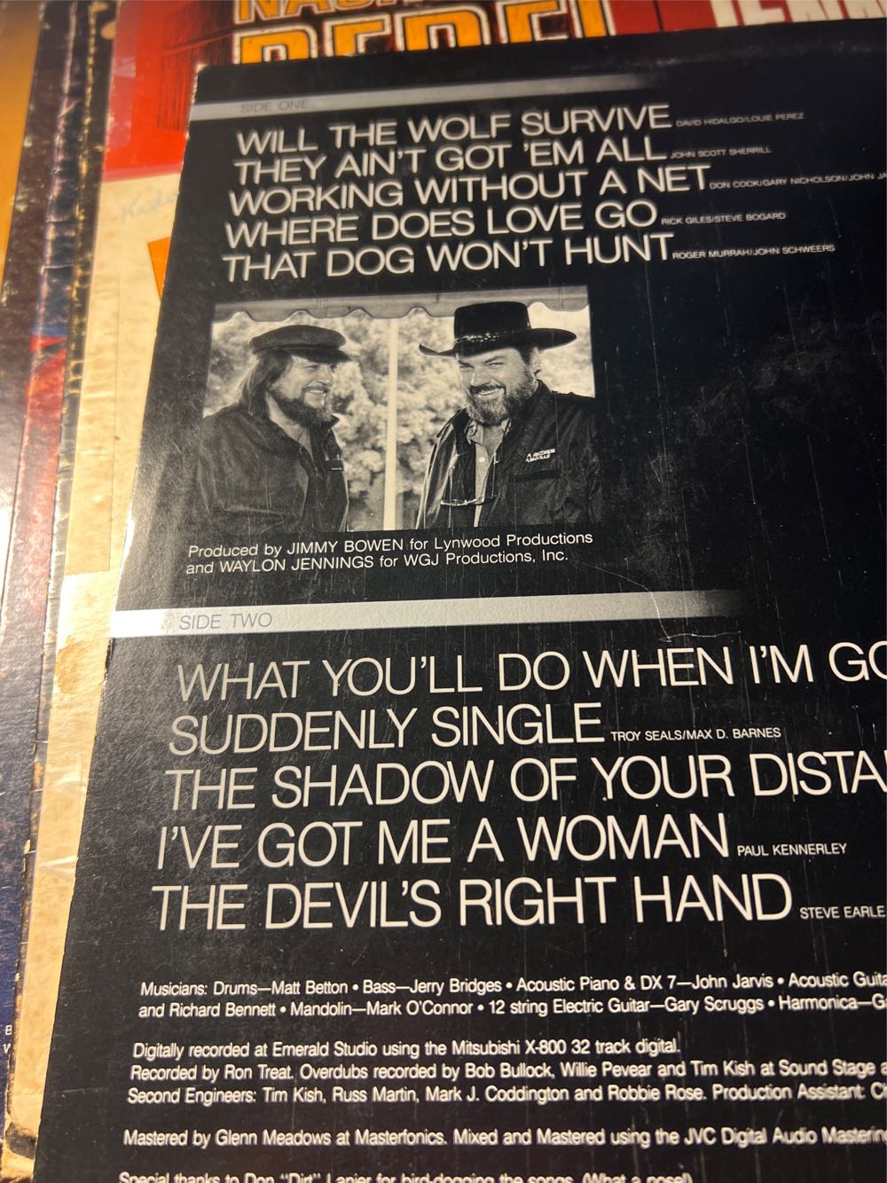 Will The Wolf Survive - Waylon Jennings (12”) music collectible - Main Image 2