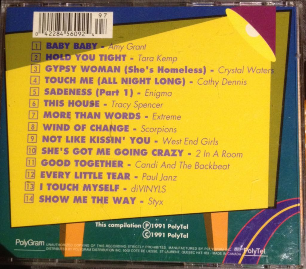 Mega Hits - Various Artists (CD) music collectible [Barcode 042284560924] - Main Image 2