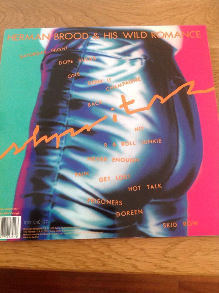 Shpritsz - Herman Brood (12”) music collectible - Main Image 2