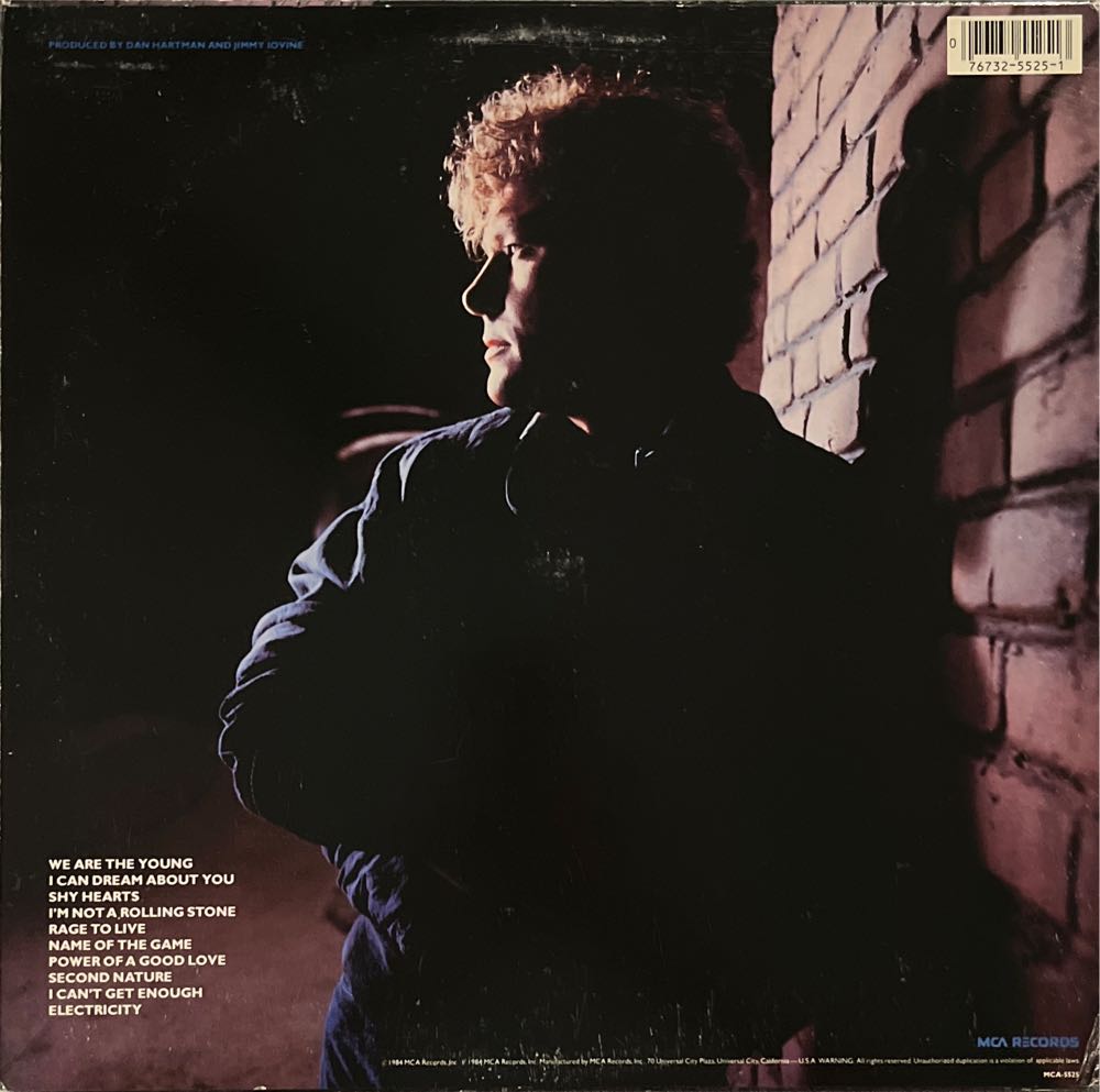 I Can Dream About You - Hartman, Dan (12”) music collectible - Main Image 2