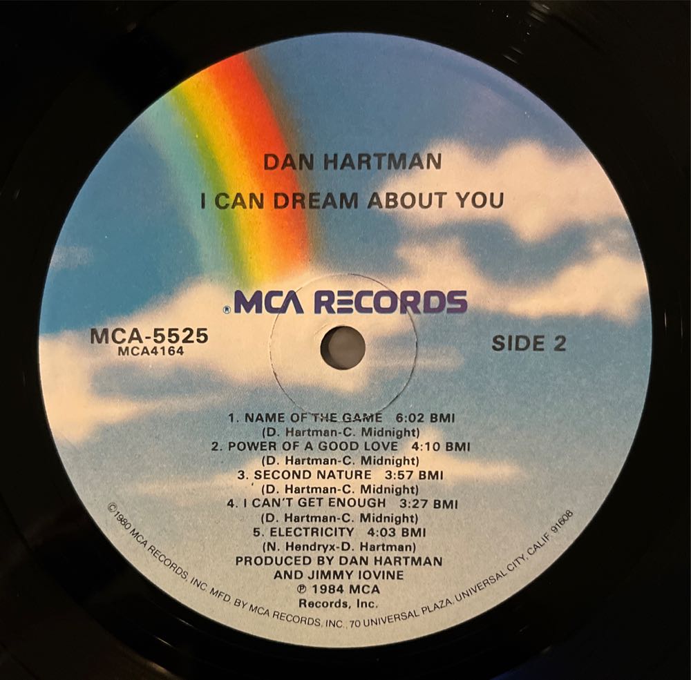 I Can Dream About You - Hartman, Dan (12”) music collectible - Main Image 4
