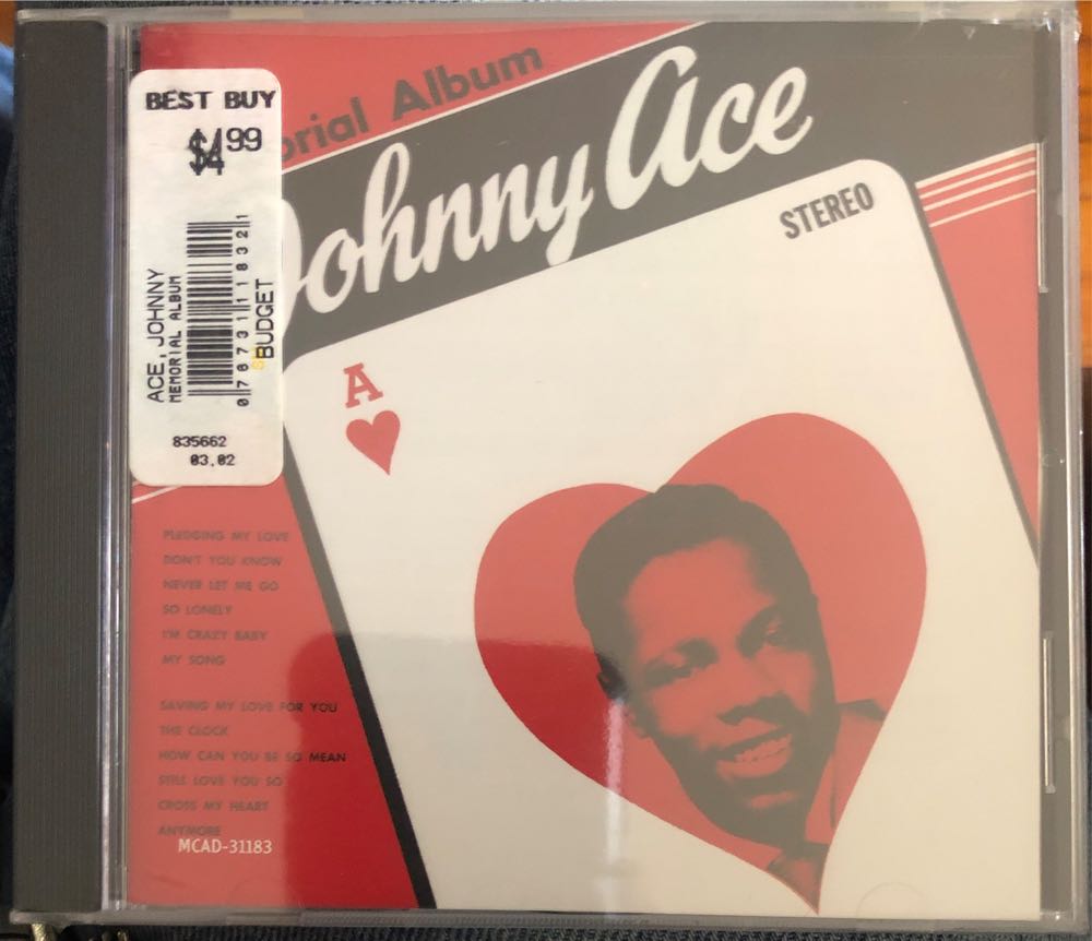 Memorial Album - Ace, Johnny (CD) music collectible [Barcode 076731118321] - Main Image 2