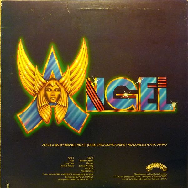 Angel - Angel (12” - 3708) music collectible - Main Image 2
