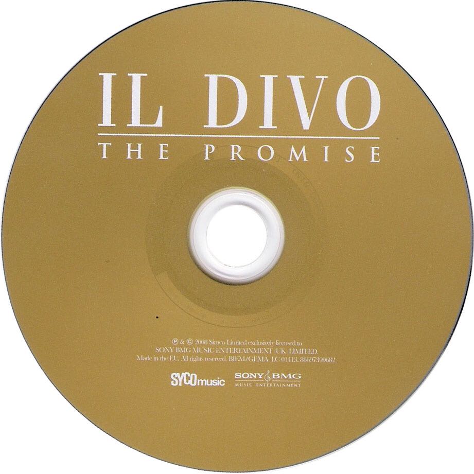 The Promise - Il Divo (CD - 45) music collectible [Barcode 886974147626] - Main Image 4