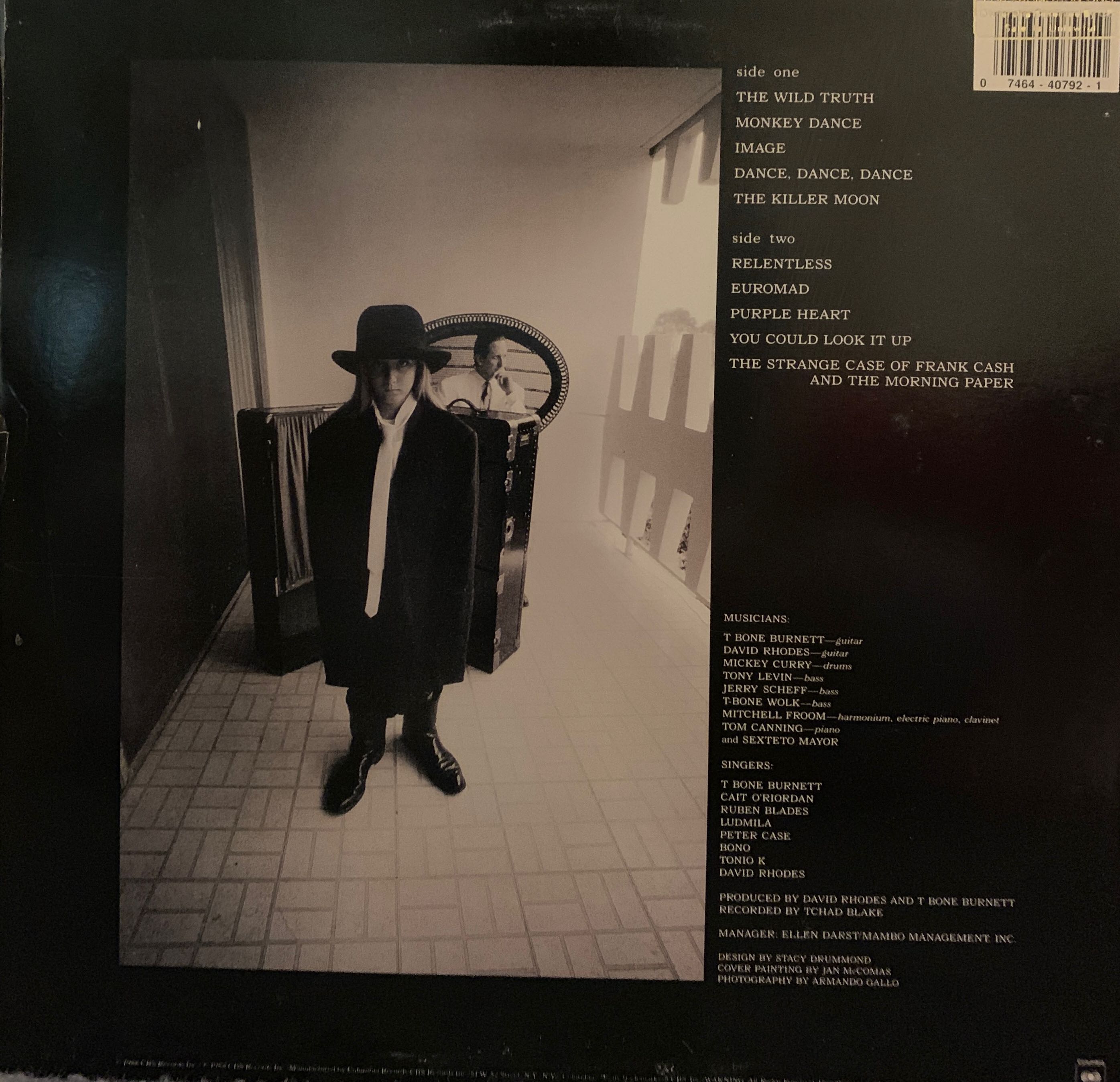 The Talking Animals - t bone Burnett (12”) music collectible - Main Image 2