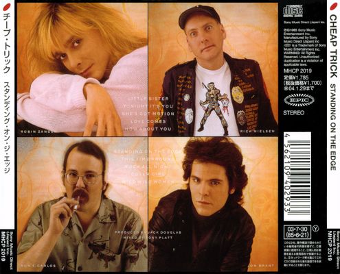 Standing On The Edge - Cheap Trick (CD - 39) music collectible [Barcode 074643959223] - Main Image 2