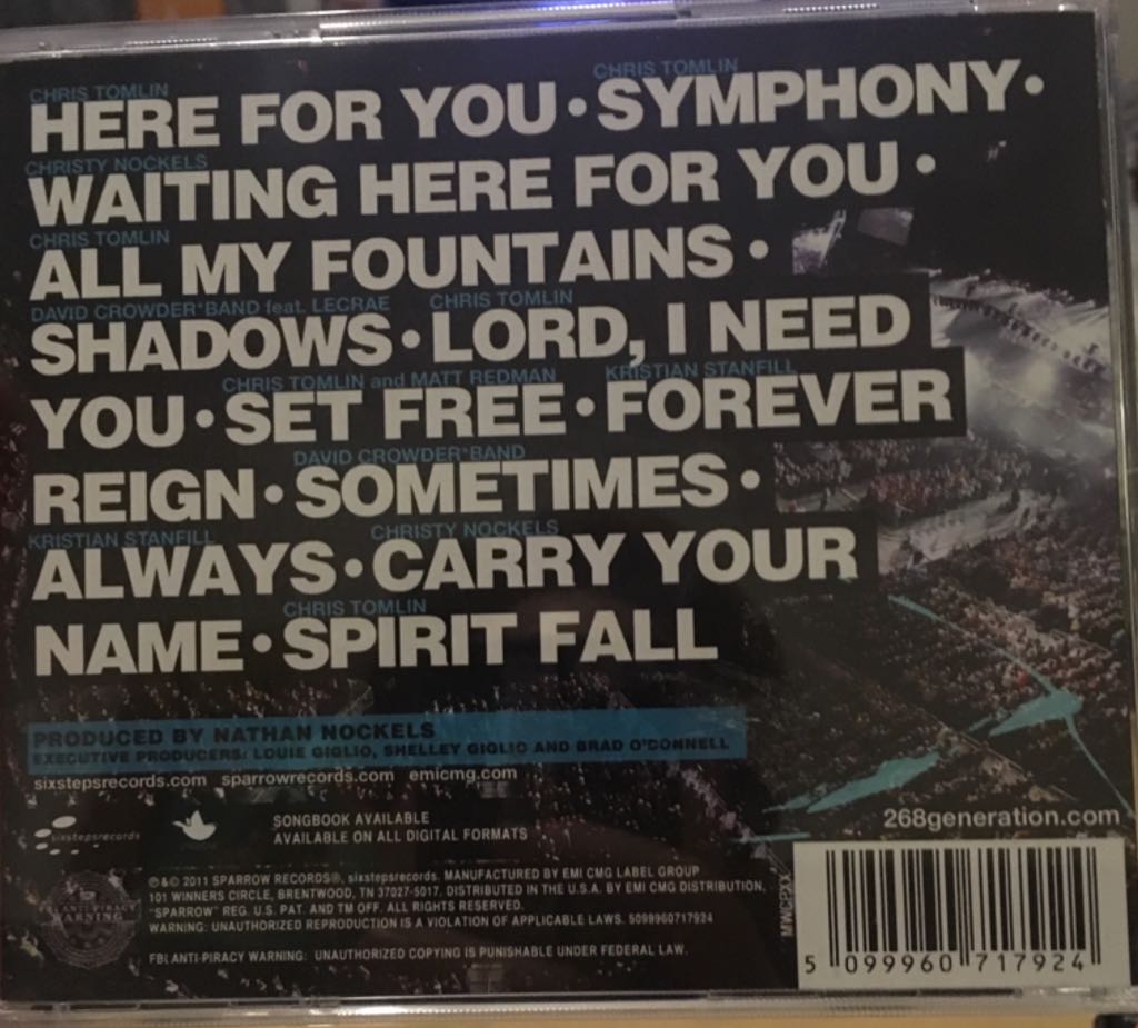 Here For You - Passion (CD) music collectible [Barcode 5099960717924] - Main Image 2