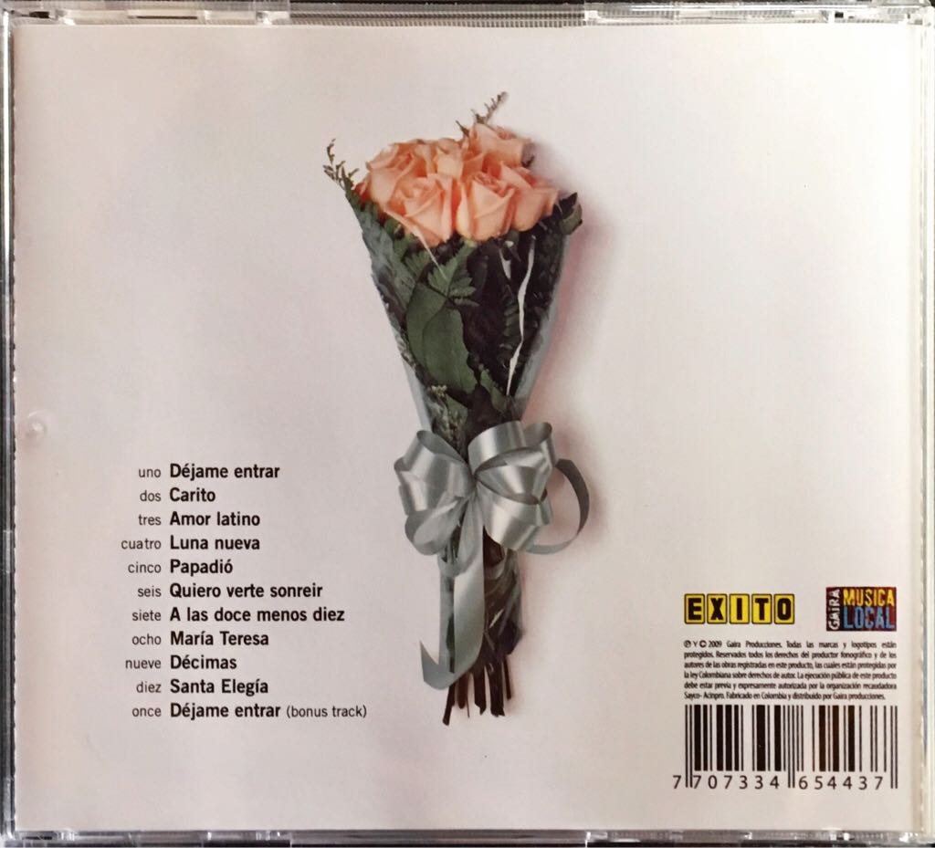 Big Bang - Carlos Álvarez (12”) music collectible [Barcode 7707334654437] - Main Image 2