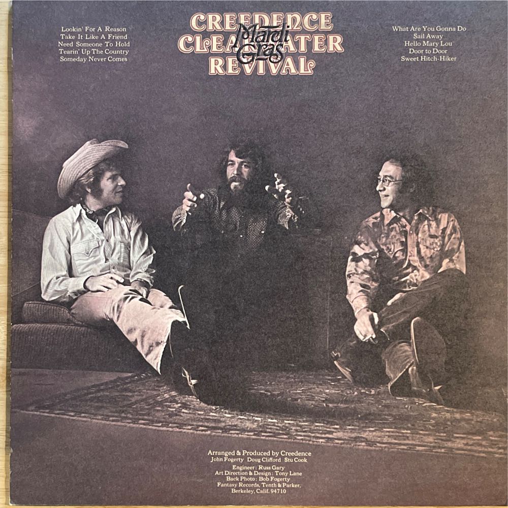 Mardi Gras - Creedence Clearwater Revival (CD) music collectible [Barcode 4988002438846] - Main Image 2