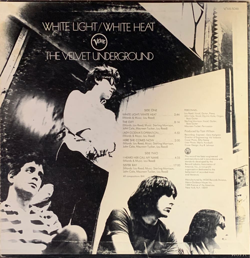 White Light\White Heat - Velvet Underground (12” - 40) music collectible - Main Image 3