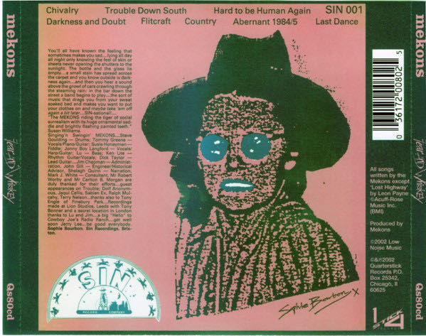 Fear & Whiskey - The Mekons (CD) music collectible [Barcode 036172008025] - Main Image 2