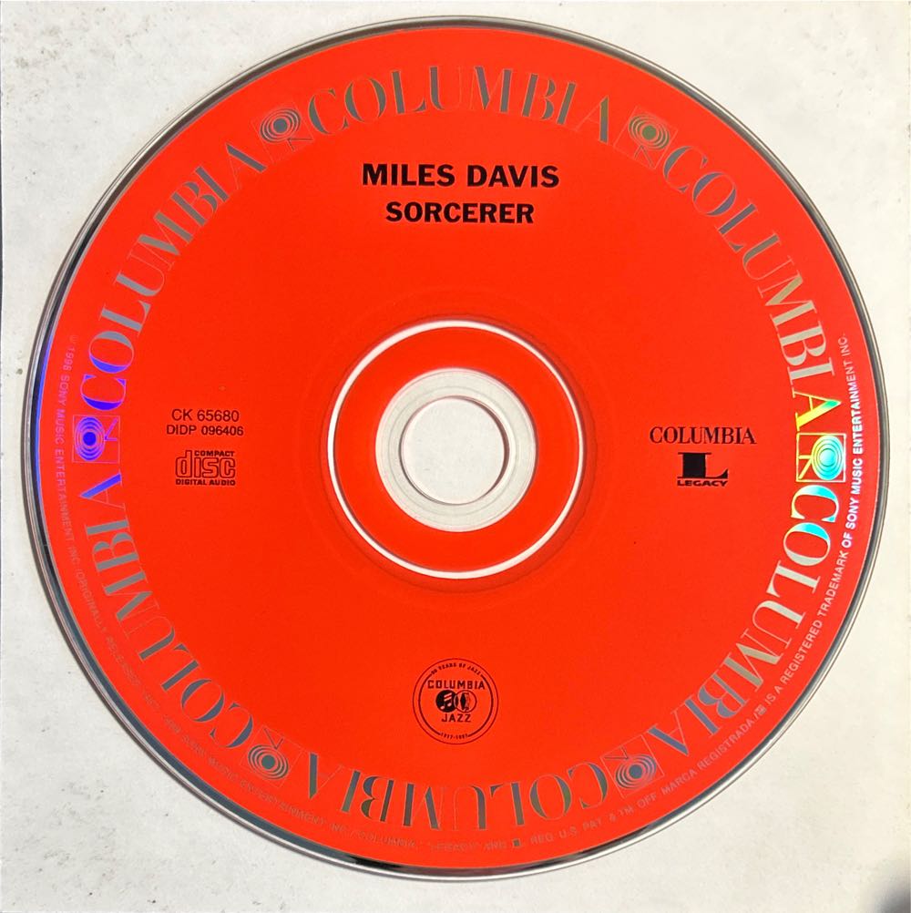 Sorcerer - Davis, Miles (CD - 53) music collectible [Barcode 886972668321] - Main Image 4