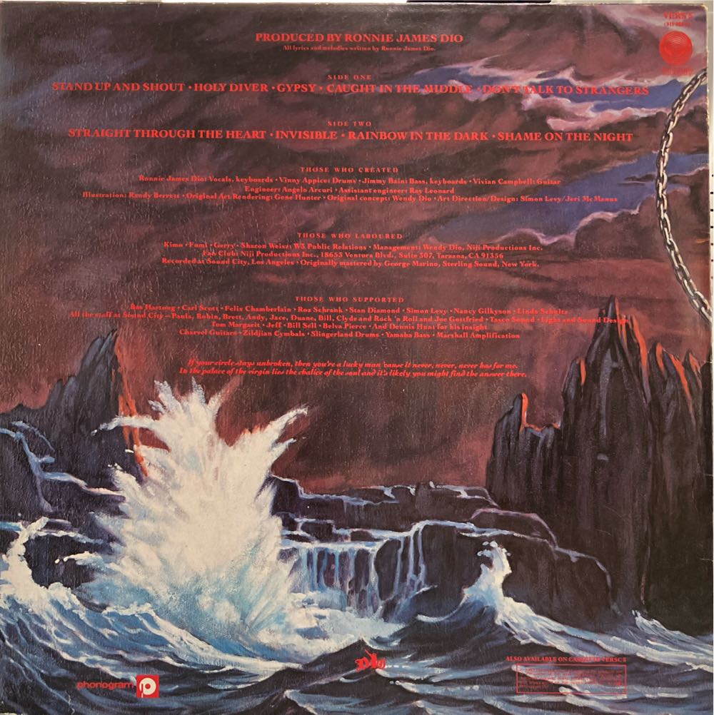 Holy Diver - Dio (12”) music collectible - Main Image 2