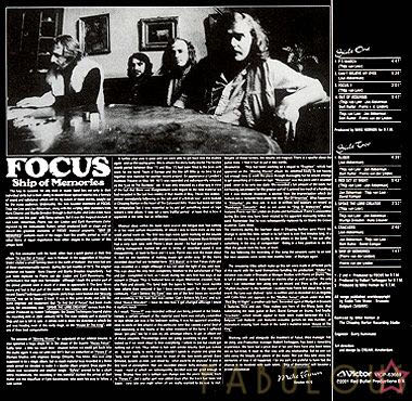 Ship Of Memories - Focus - Focus (CD - 36.32) music collectible - Main Image 2