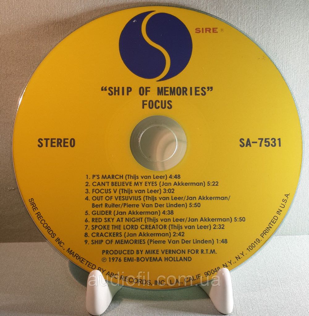 Ship Of Memories - Focus - Focus (CD - 36.32) music collectible - Main Image 4