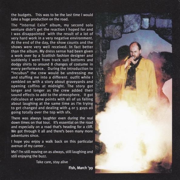 The Complete BBC Sessions - Fish (CD) music collectible - Main Image 2