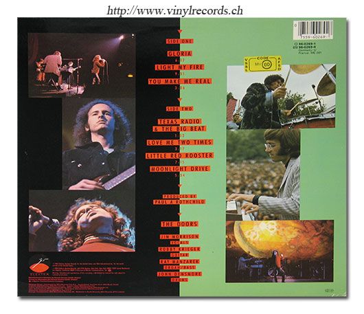 Alive She Cried - Doors (12”) music collectible - Main Image 2