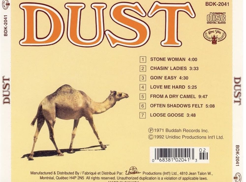 Dust - Dust (CD - 37) music collectible - Main Image 4