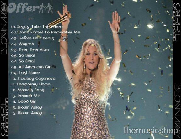 Blown Away - Carrie Underwood (CD - 55) music collectible - Main Image 2