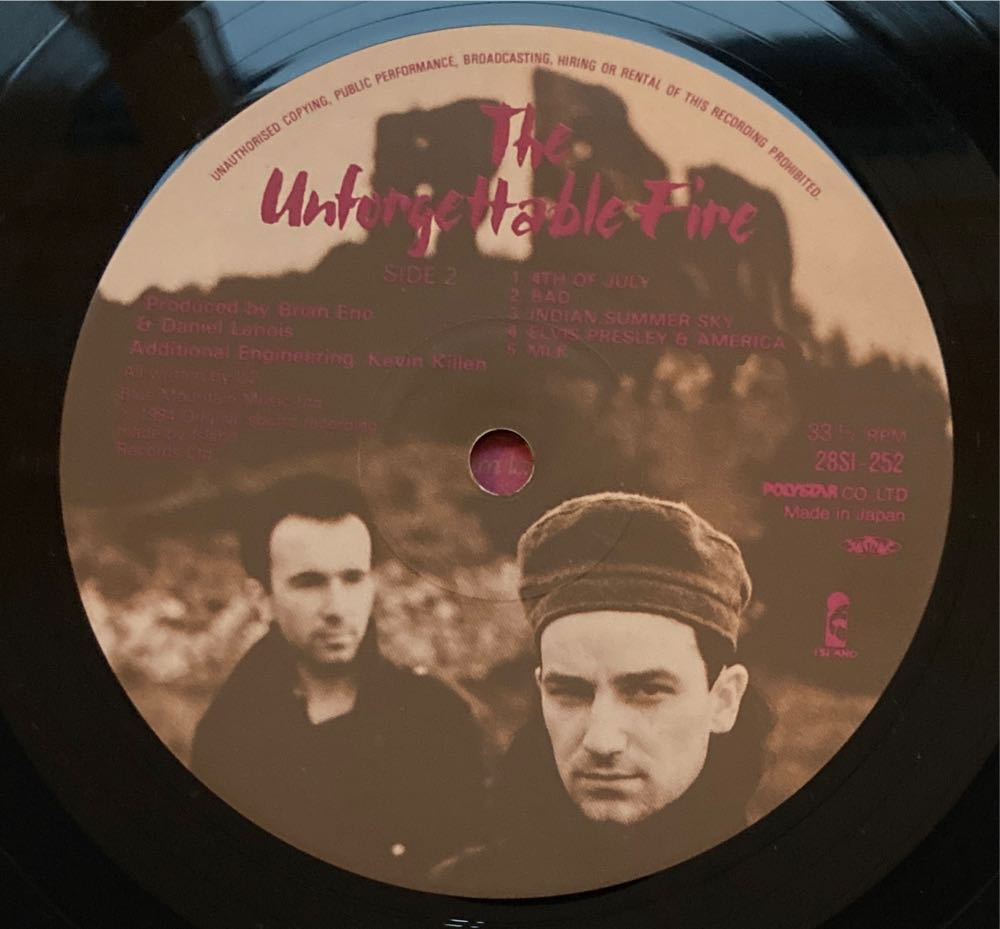 The Unforgetable Fire - U2 (CD) music collectible - Main Image 4