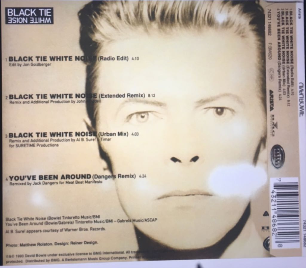 Black Tie White Noise - Bowie,  David (CD) music collectible [Barcode 743211486828] - Main Image 2