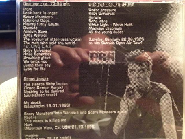 Telling Lies - David Bowie (CD) music collectible - Main Image 2