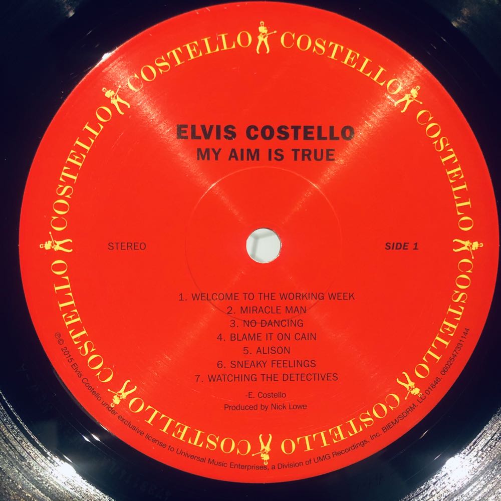 My Aim Is True - Elvis Costello (12”) music collectible [Barcode 602547331144] - Main Image 3