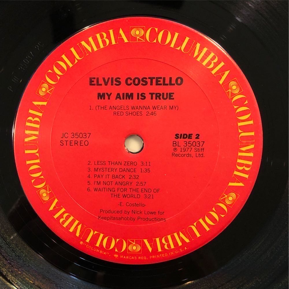 My Aim Is True - Costello, Elvis (12” - 37) music collectible - Main Image 4