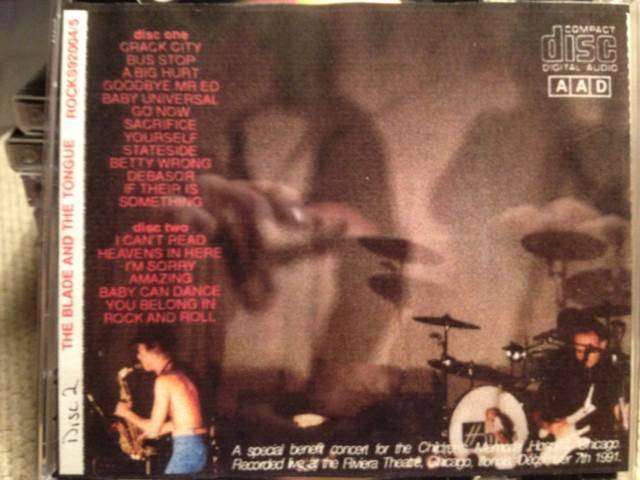 The Blade & The Tongue - Tin Machine (CD) music collectible - Main Image 2