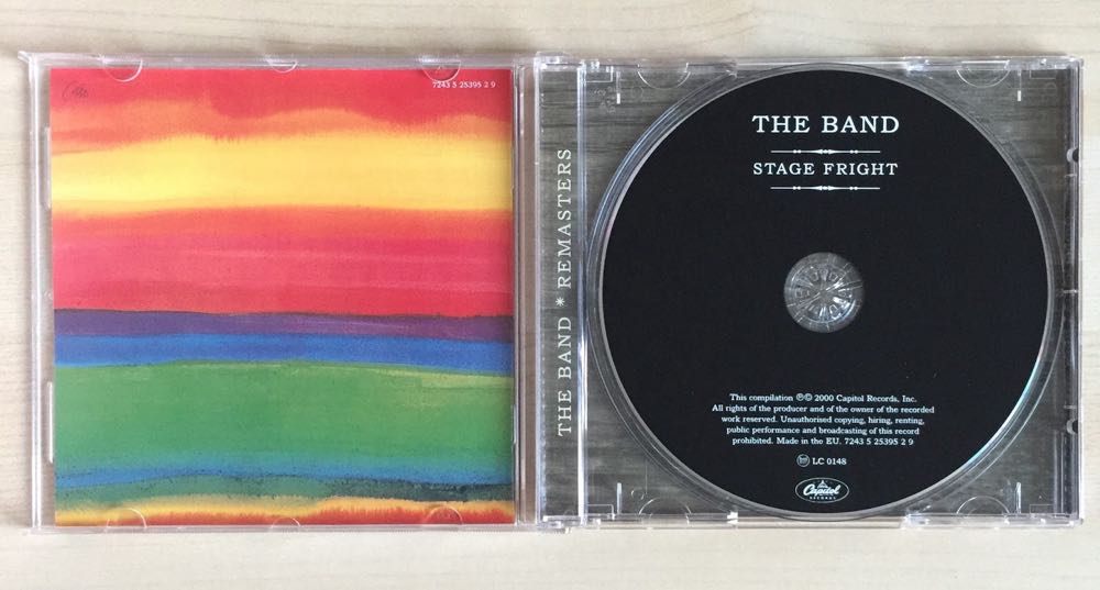 Stage Fright - The Band (CD) music collectible [Barcode 724352539529] - Main Image 3